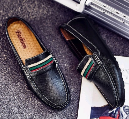 Breathable Soft Bottom Leather Formal Shoes for Men - ANIBEY