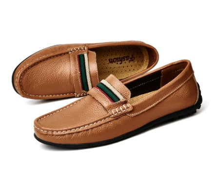 Breathable Soft Bottom Leather Formal Shoes for Men - ANIBEY