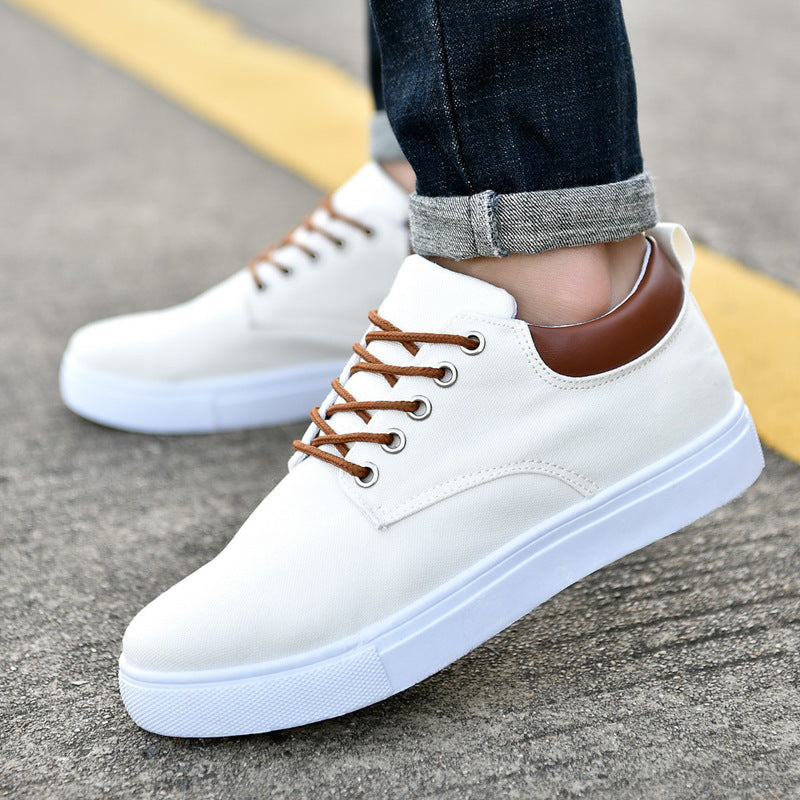 Canvas shoes Korean version of cloth shoes sports casual shoes student trend flat shoes - ANIBEY