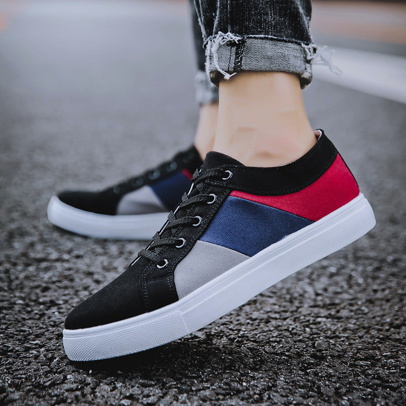 Canvas shoes Korean version of cloth shoes sports casual shoes student trend flat shoes - ANIBEY