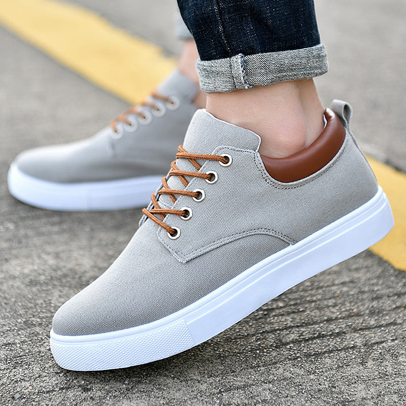 Canvas shoes Korean version of cloth shoes sports casual shoes student trend flat shoes - ANIBEY