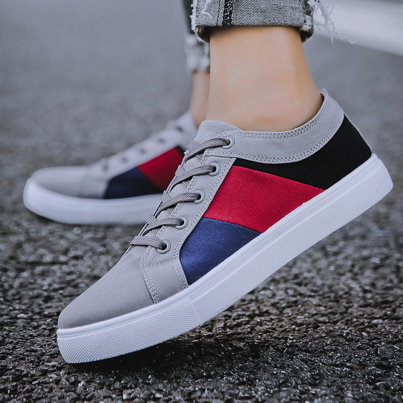 Canvas shoes Korean version of cloth shoes sports casual shoes student trend flat shoes - ANIBEY