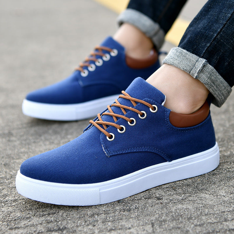 Canvas shoes Korean version of cloth shoes sports casual shoes student trend flat shoes - ANIBEY