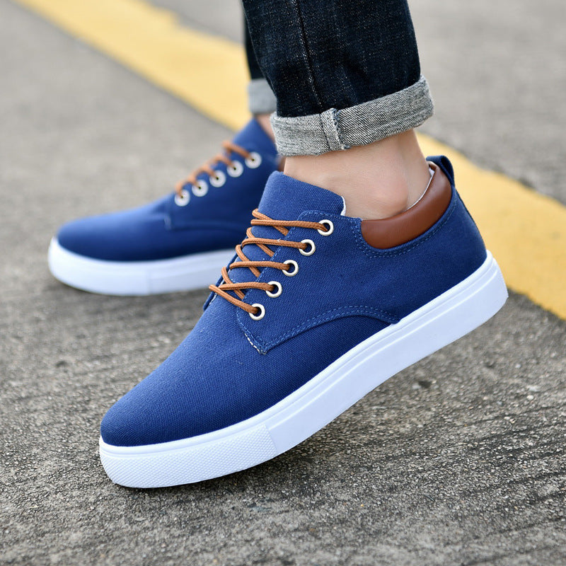Canvas shoes Korean version of cloth shoes sports casual shoes student trend flat shoes - ANIBEY