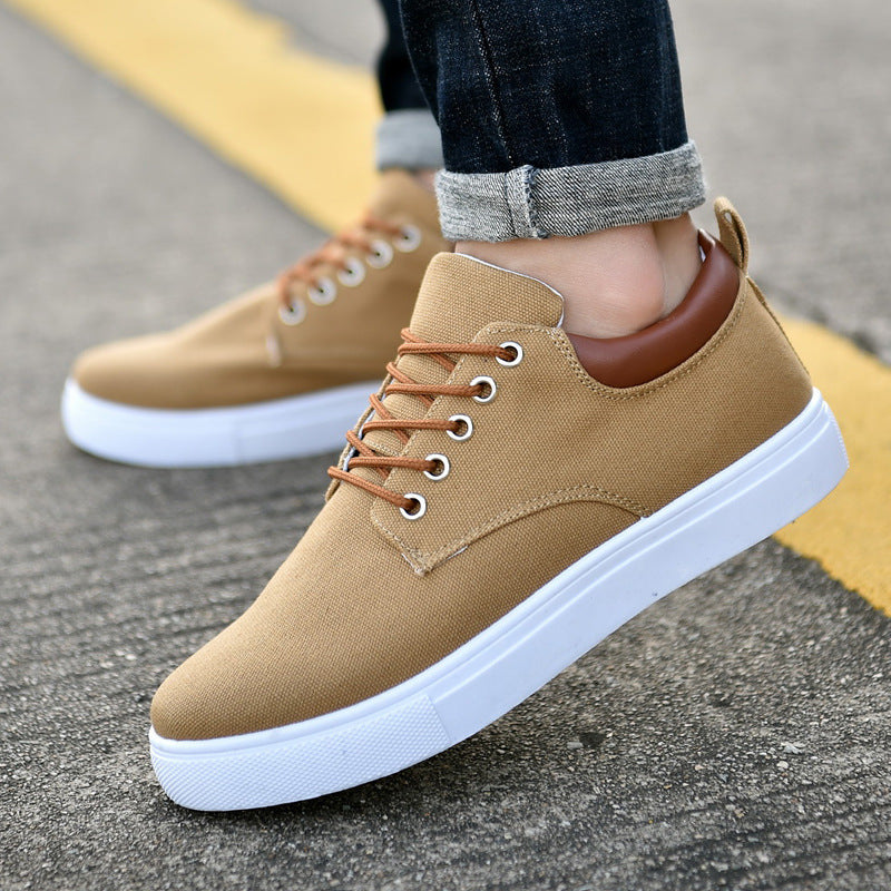 Canvas shoes Korean version of cloth shoes sports casual shoes student trend flat shoes - ANIBEY