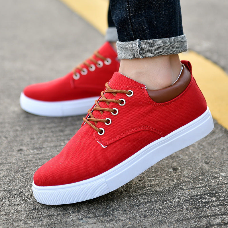 Canvas shoes Korean version of cloth shoes sports casual shoes student trend flat shoes - ANIBEY