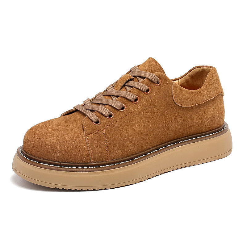 Suede Retro Workwear Sneakers For Men - ANIBEY