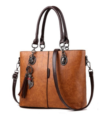 Luxury Handbags Leather Shoulder Bag - ANIBEY