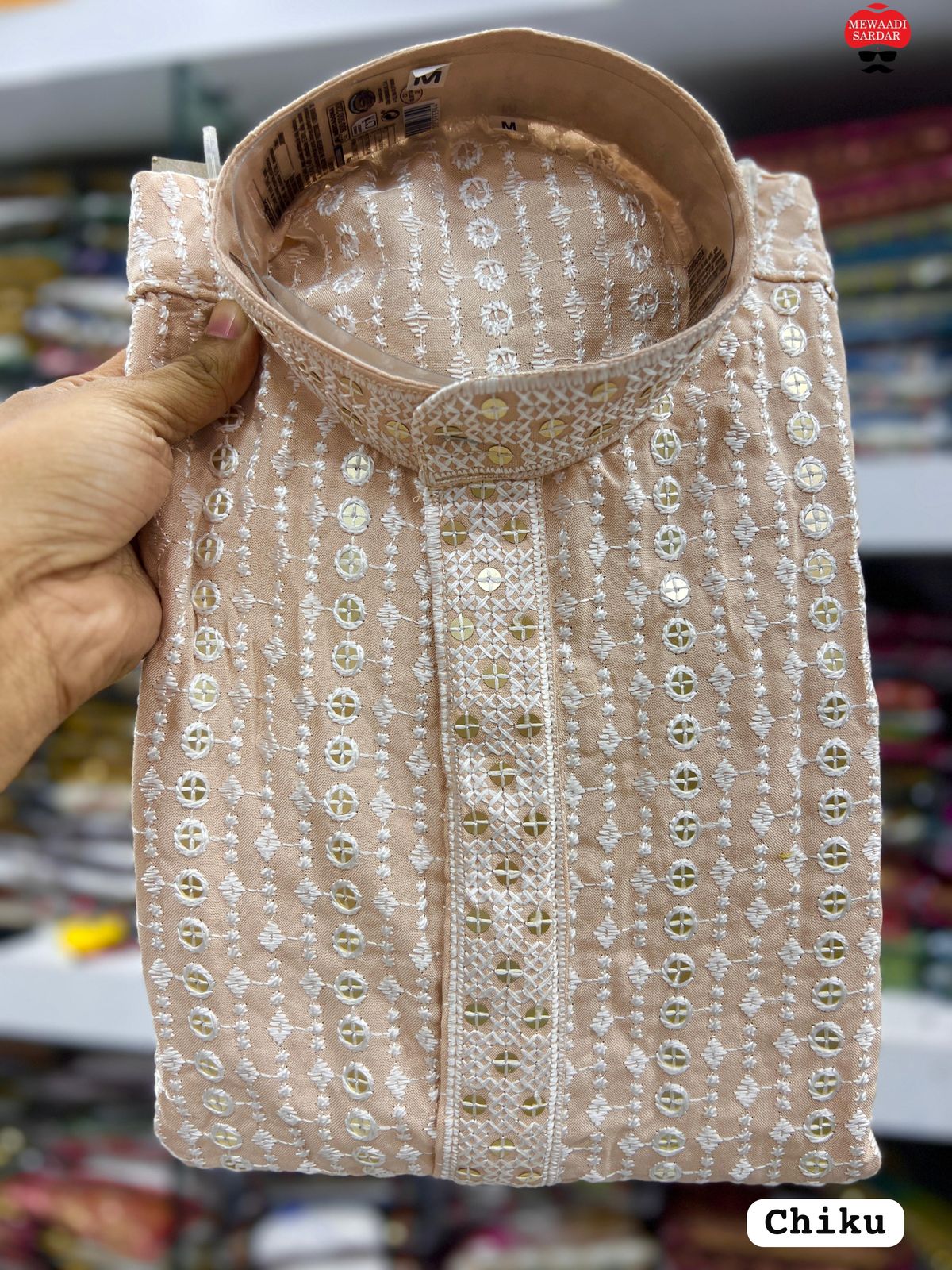 Mewaadi Sardar Riwaaz 50 Rayon Kurta With Pajama Collection - ANIBEY