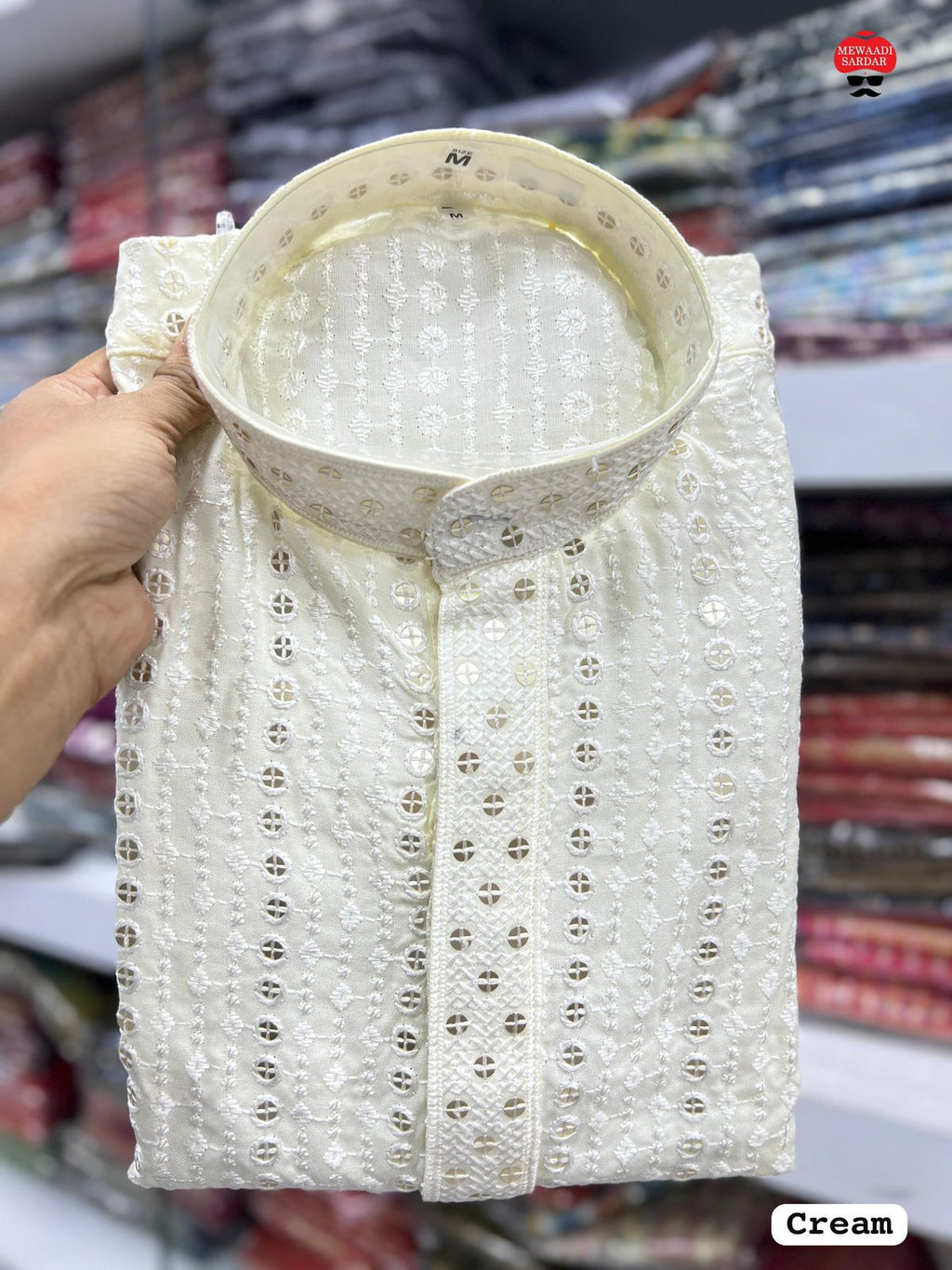 Mewaadi Sardar Riwaaz 50 Rayon Kurta With Pajama Collection - ANIBEY