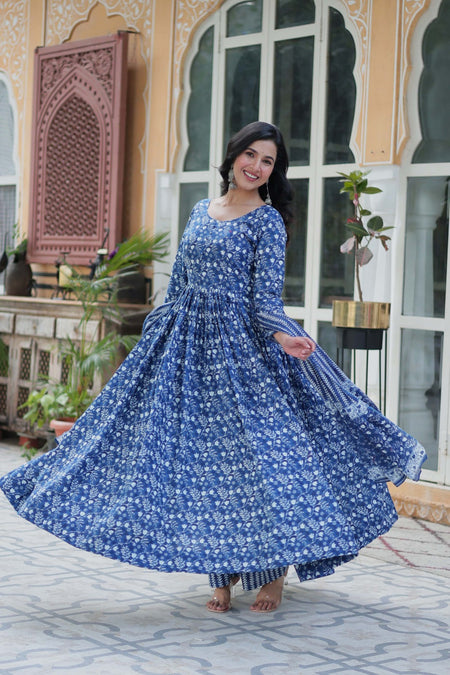 Buy SM Style Women's New Beutiful Heavy Fully FLAIRD - ANIBEY