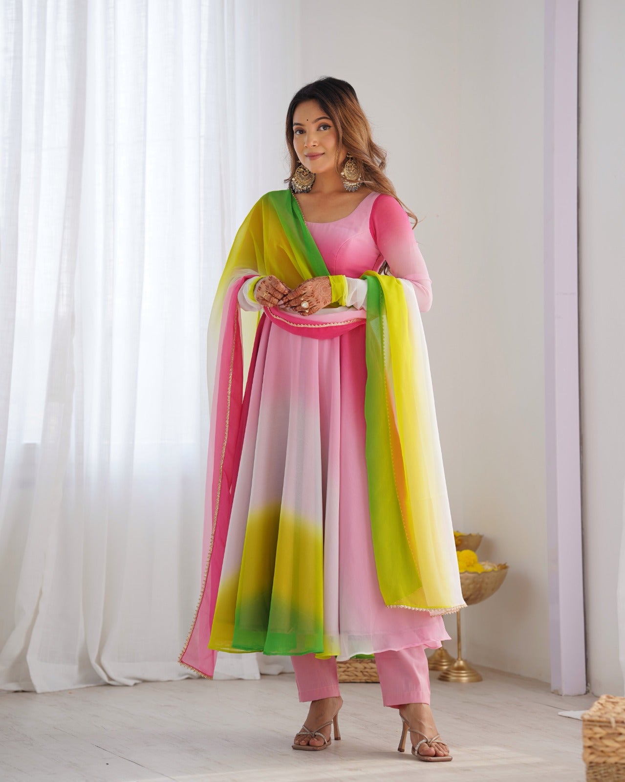 Daily Wear Salwar GOWN- Buy Trending Daily Wear Occasion - ANIBEY