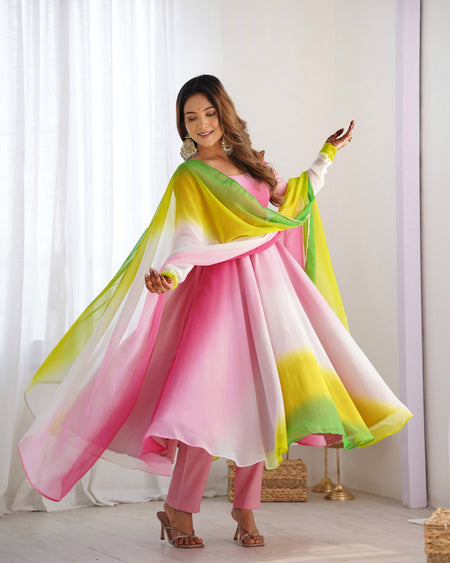 Daily Wear Salwar GOWN- Buy Trending Daily Wear Occasion - ANIBEY