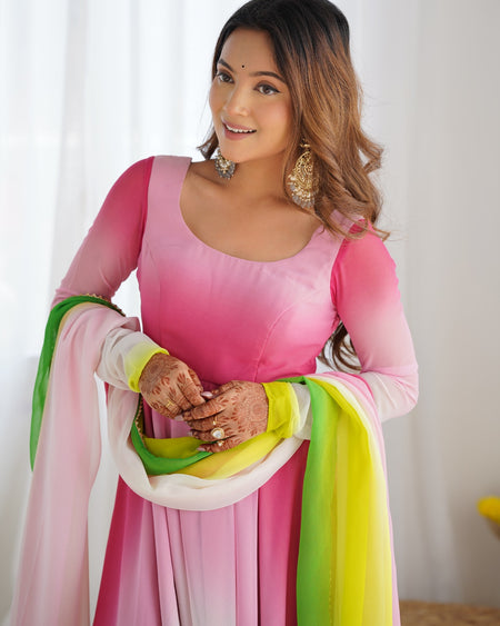 Daily Wear Salwar GOWN- Buy Trending Daily Wear Occasion - ANIBEY