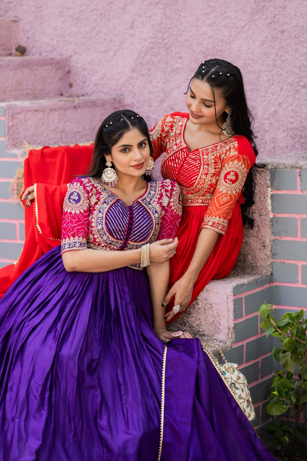 Jk Mart Embroidery work traditional gown Price in India - ANIBEY