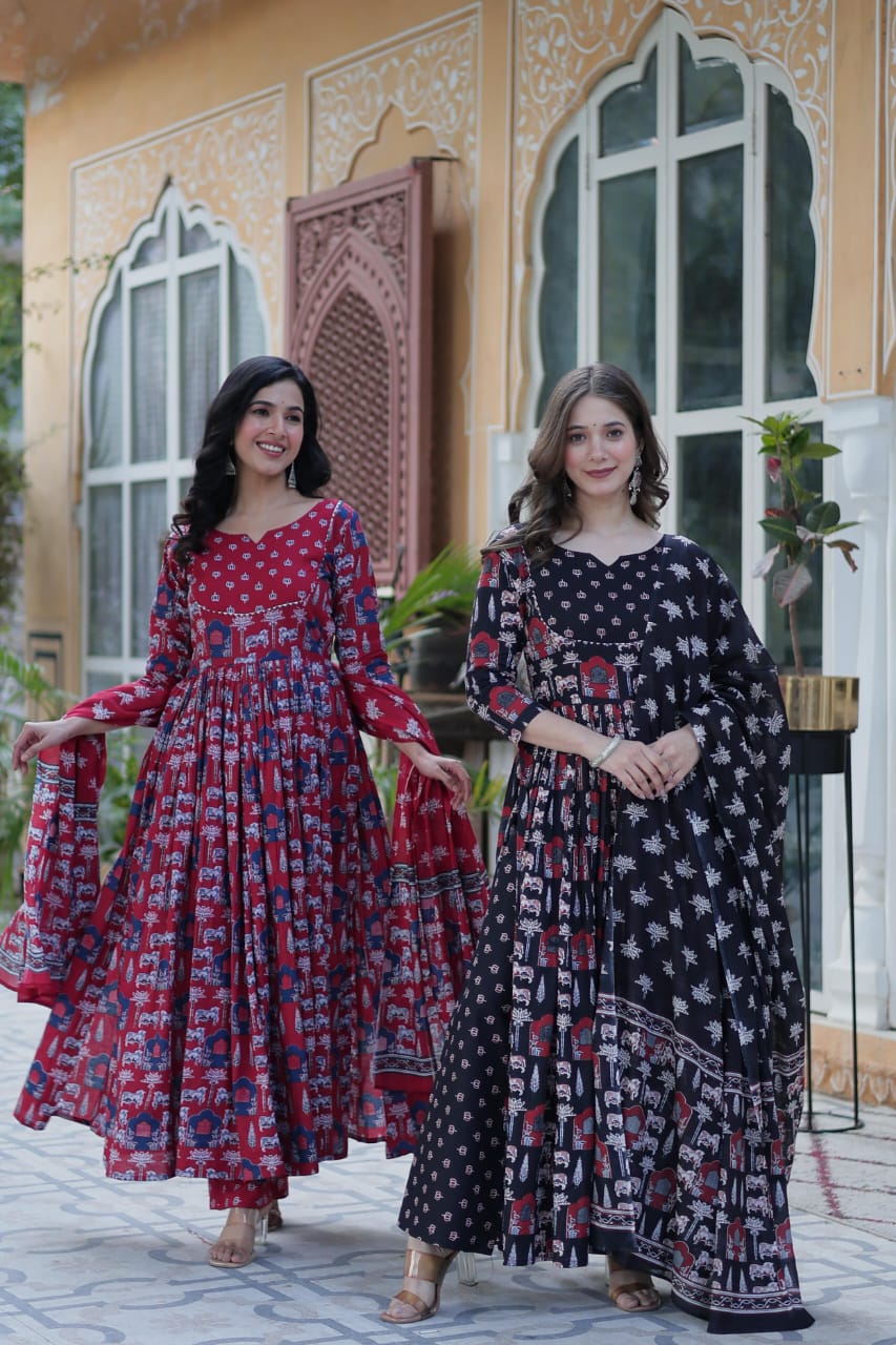 WGC Anarkali Gown Price in India - Buy WGC Anarkali Gow - ANIBEY
