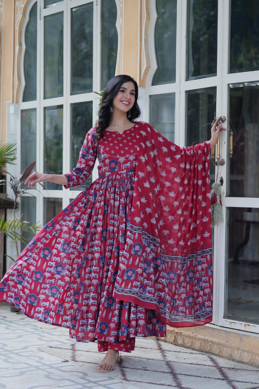 WGC Anarkali Gown Price in India - Buy WGC Anarkali Gow - ANIBEY