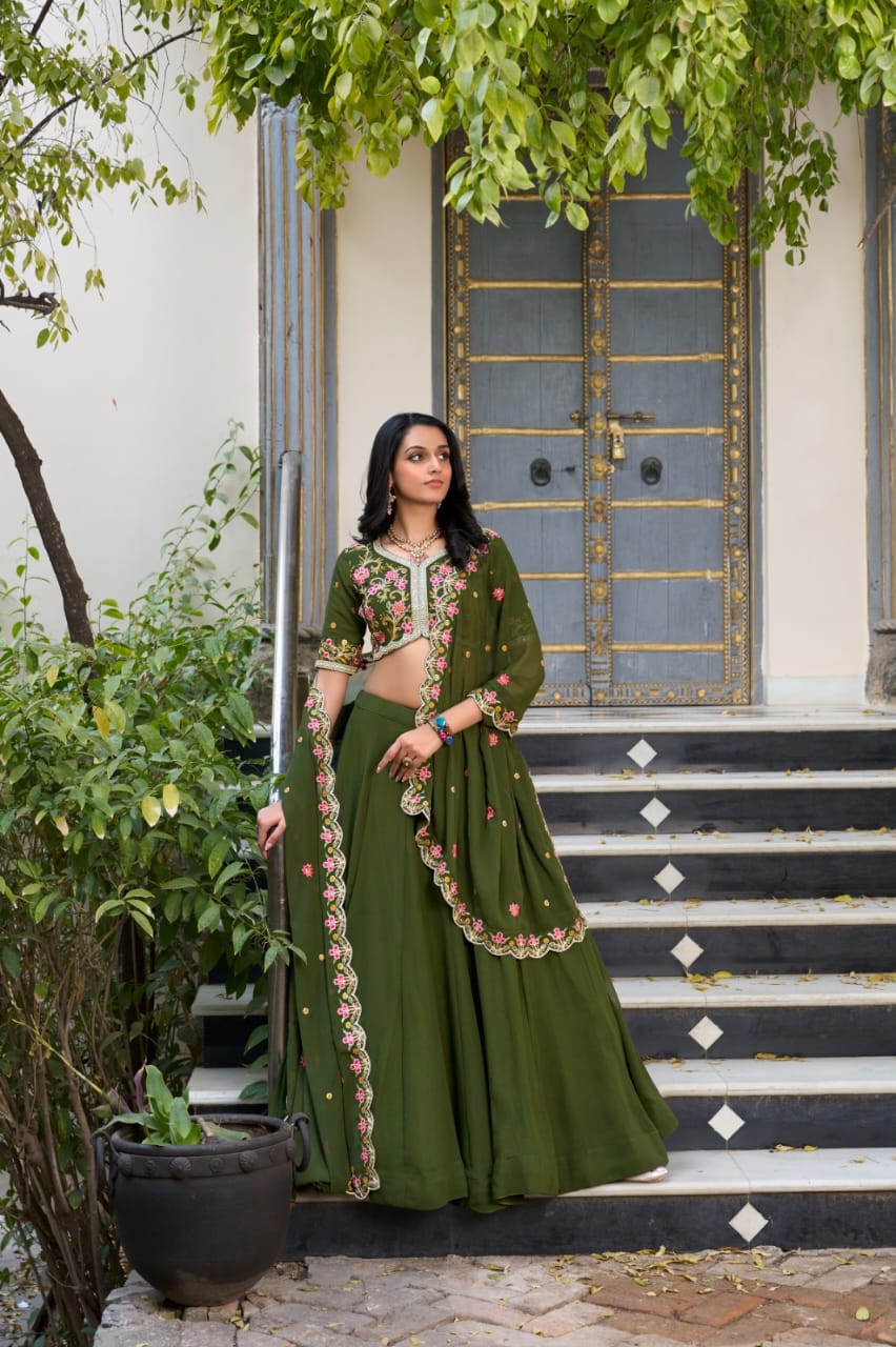 Aagyeyi Pretty Women Lehenga - ANIBEY