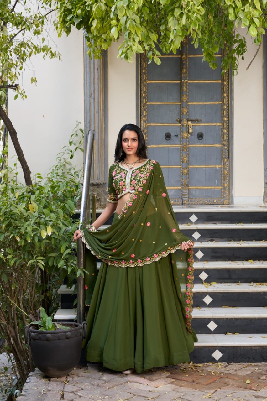 Aagyeyi Pretty Women Lehenga - ANIBEY
