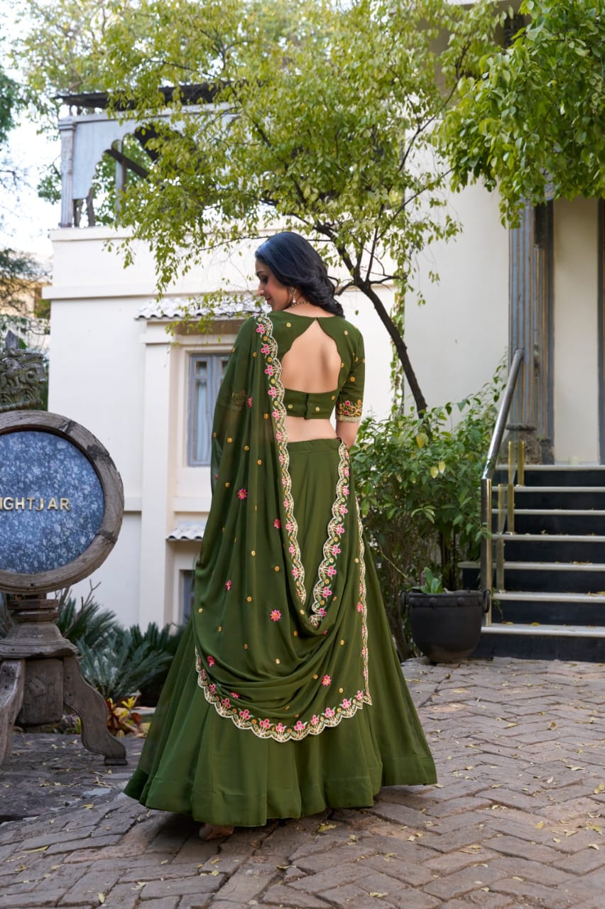 Aagyeyi Pretty Women Lehenga - ANIBEY