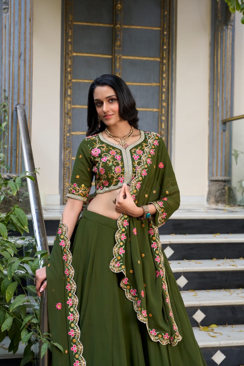 Aagyeyi Pretty Women Lehenga - ANIBEY