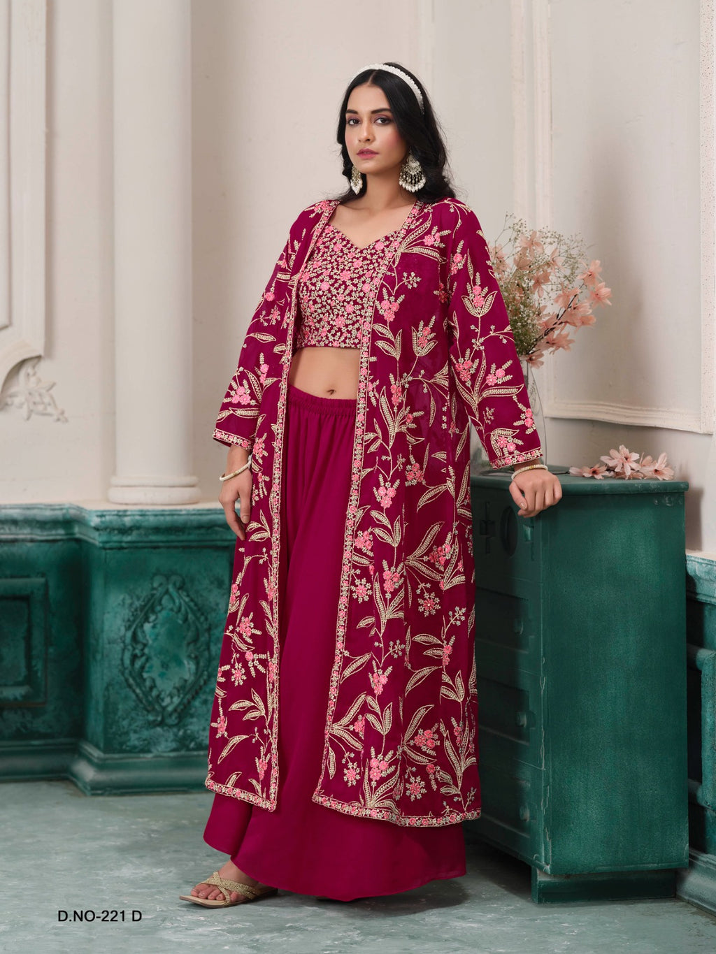 SIYA LIFESTYLE Embroidered Semi Stitched Lehenga Choli - - ANIBEY