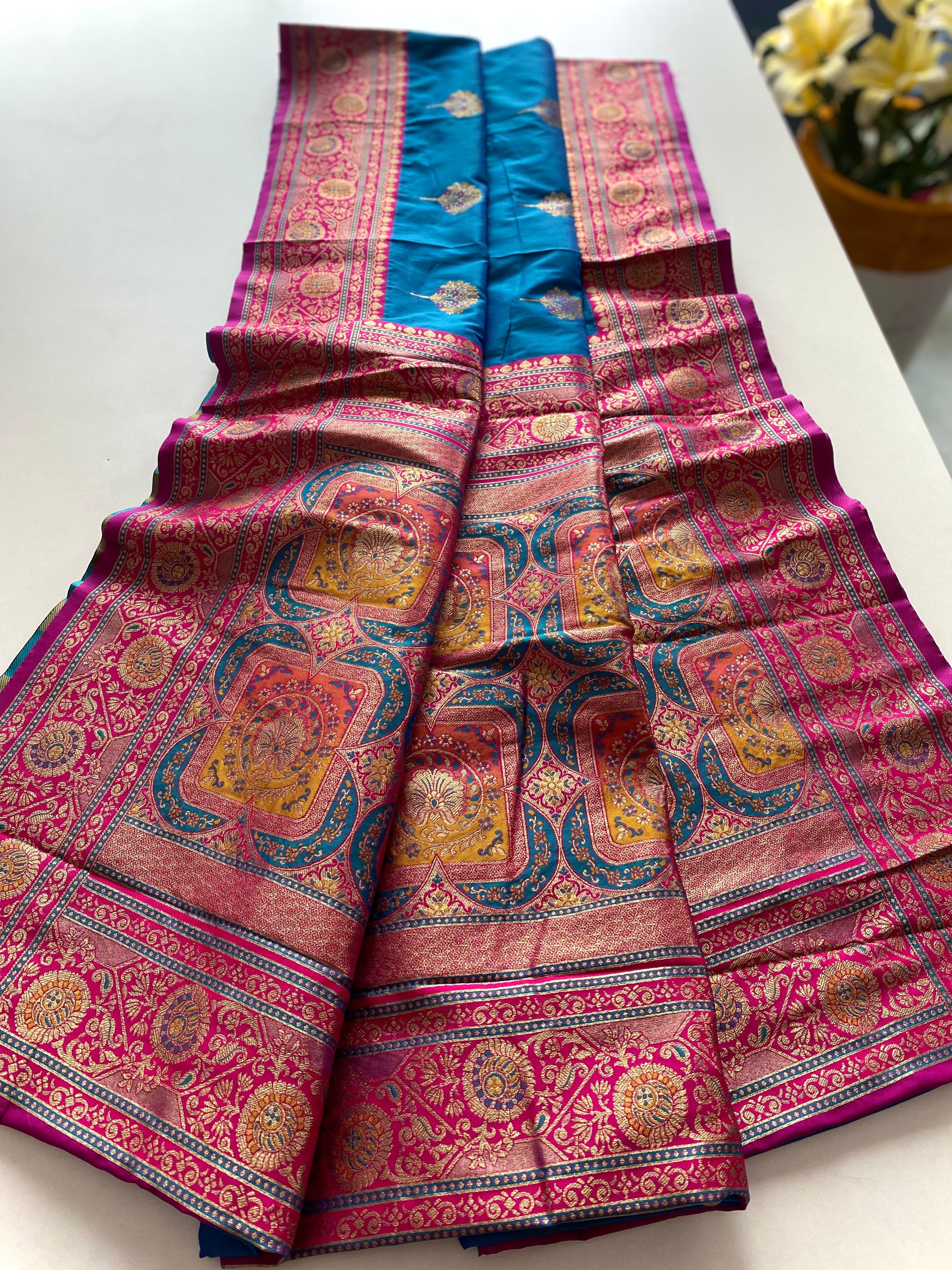 Season Begins Banarasi Saree – Monamaar - ANIBEY
