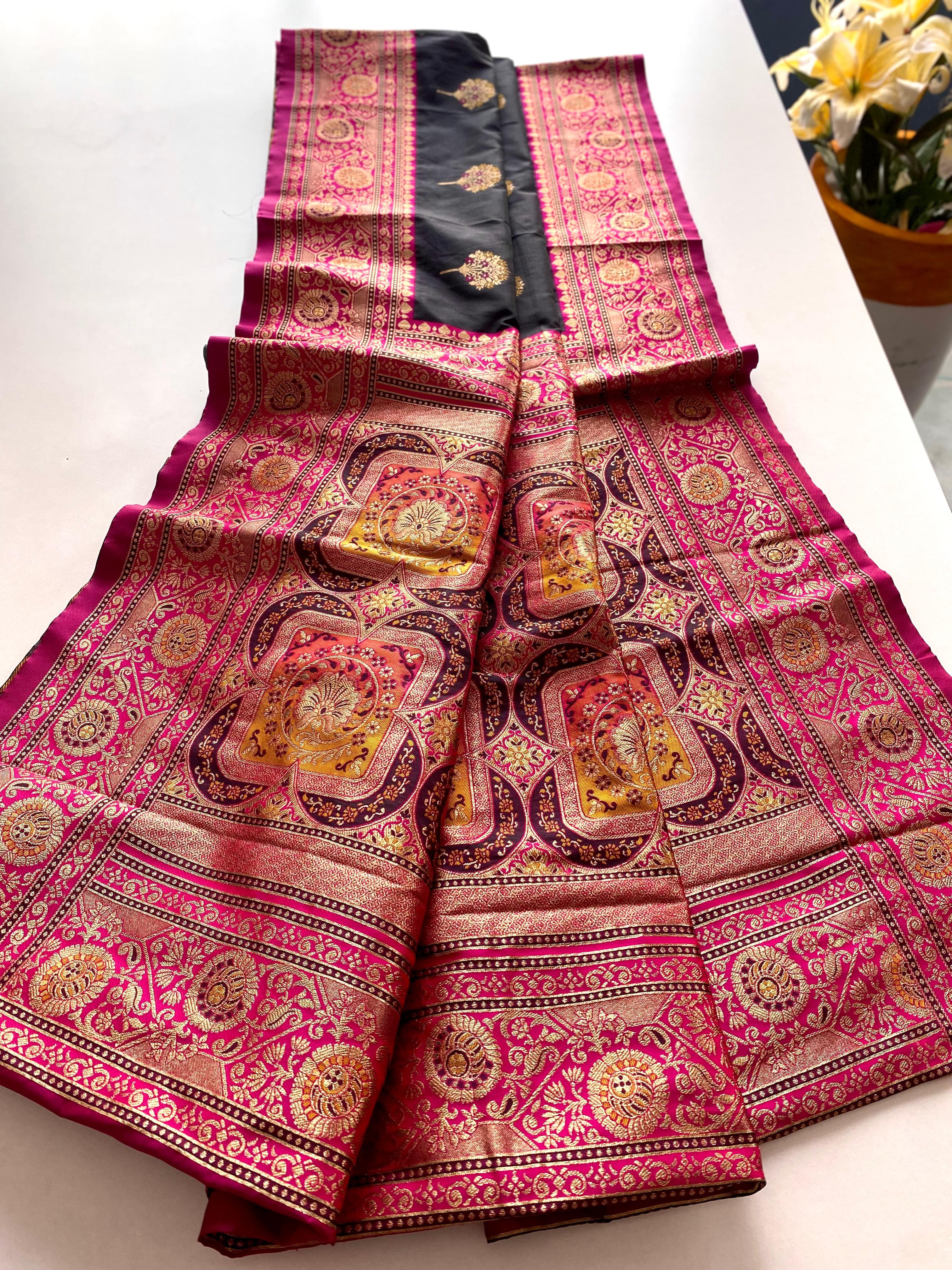 Season Begins Banarasi Saree – Monamaar - ANIBEY