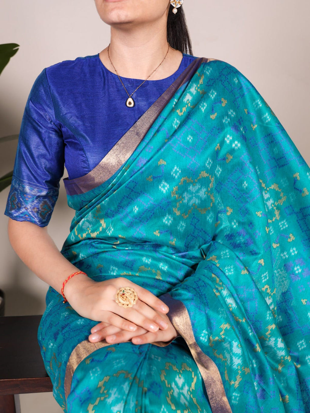 Jacquard Silk Wholesale Sarees 4 Pieces Catalog Catalog