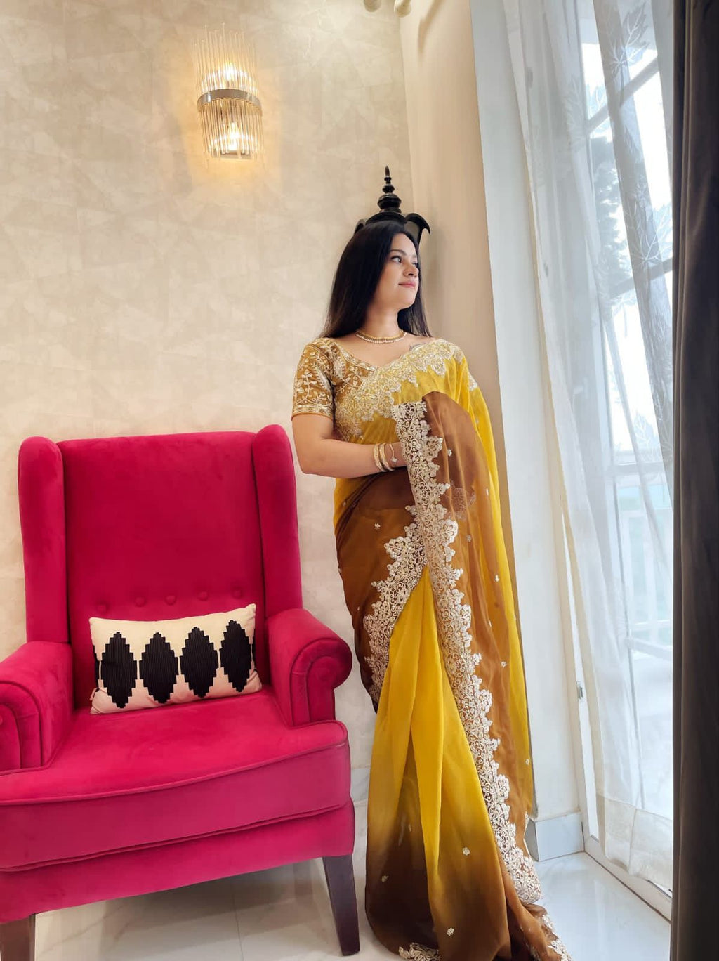 Presenting you most beautiful sequence saree collection - ANIBEY
