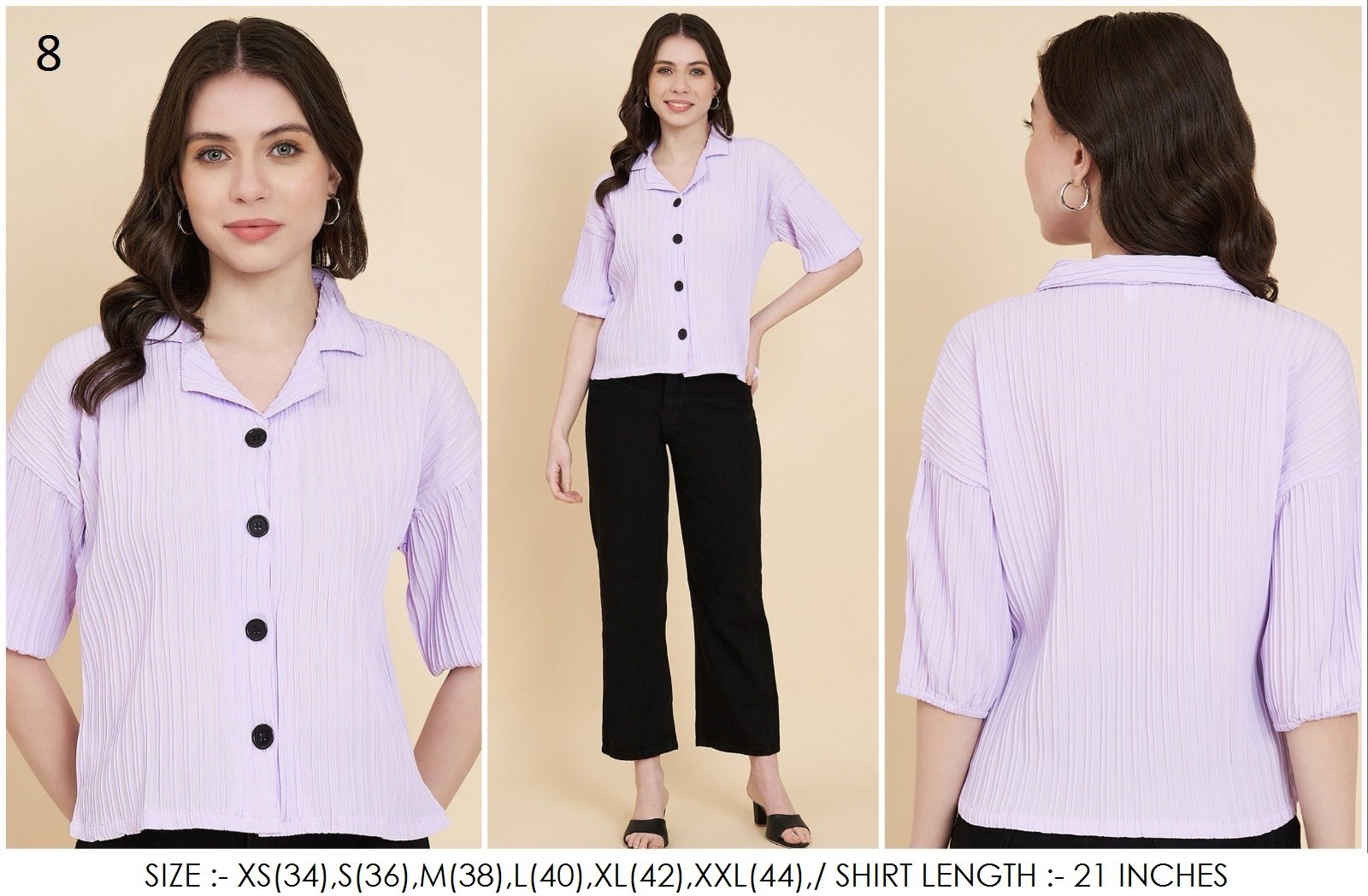 Comfy Modern Women Top - ANIBEY