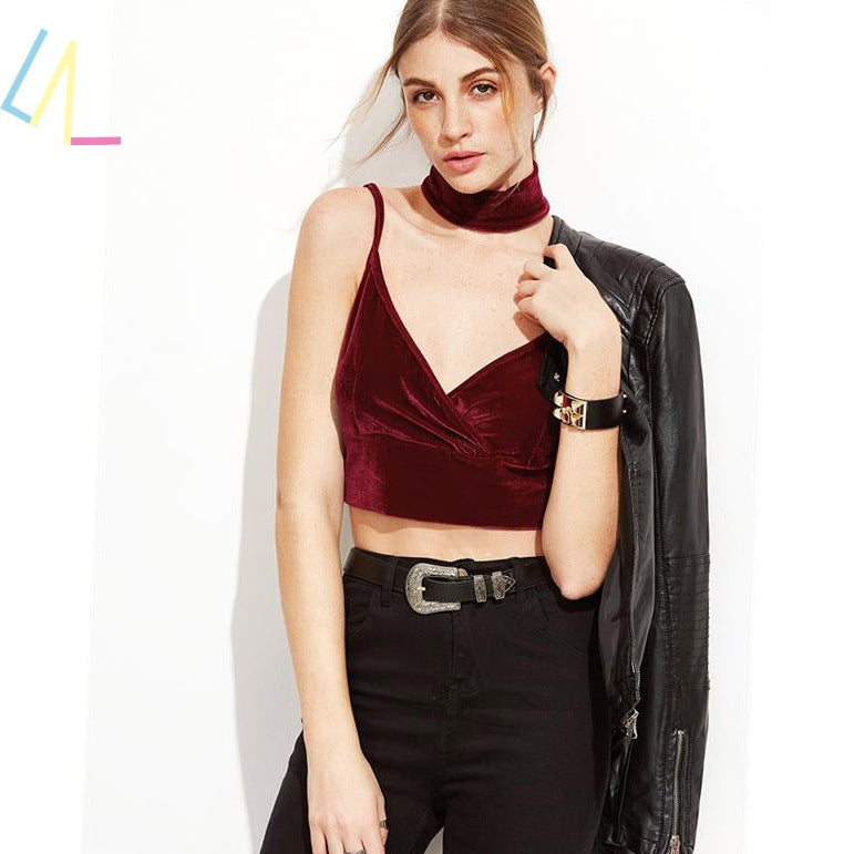 Top Summer Crop Tube Top Women Camis Shirt Tank Fitness