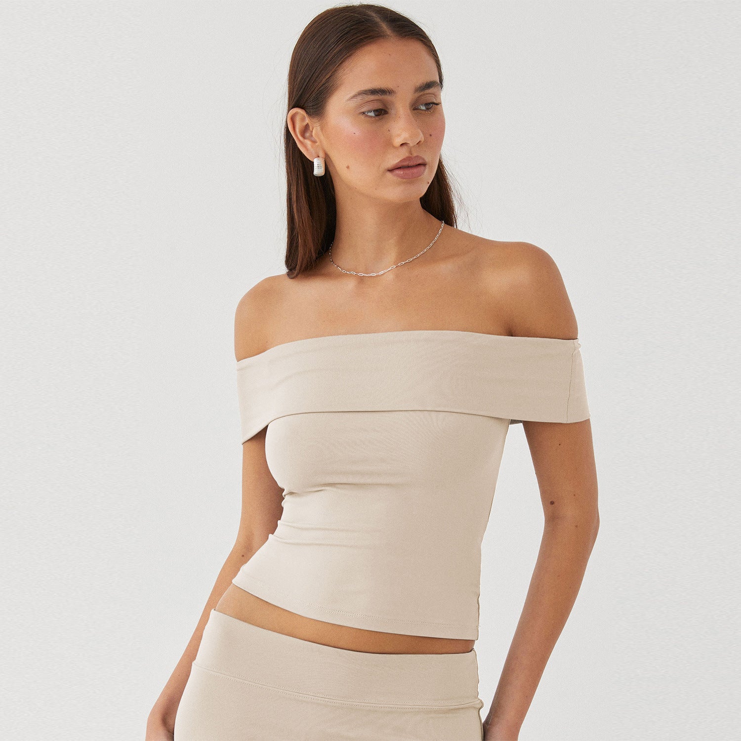 New Tube Top Off-shoulder Hot Girl Pure Desire Style Top For Women