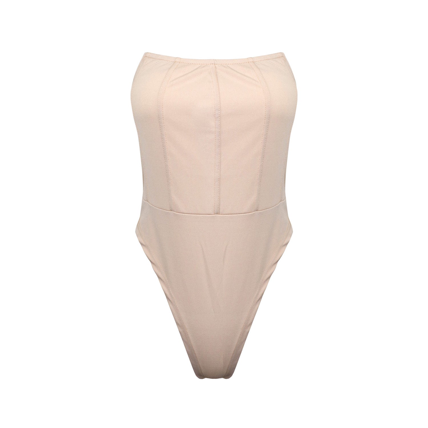 Basic Strapless Tube Top Jumpsuit Women