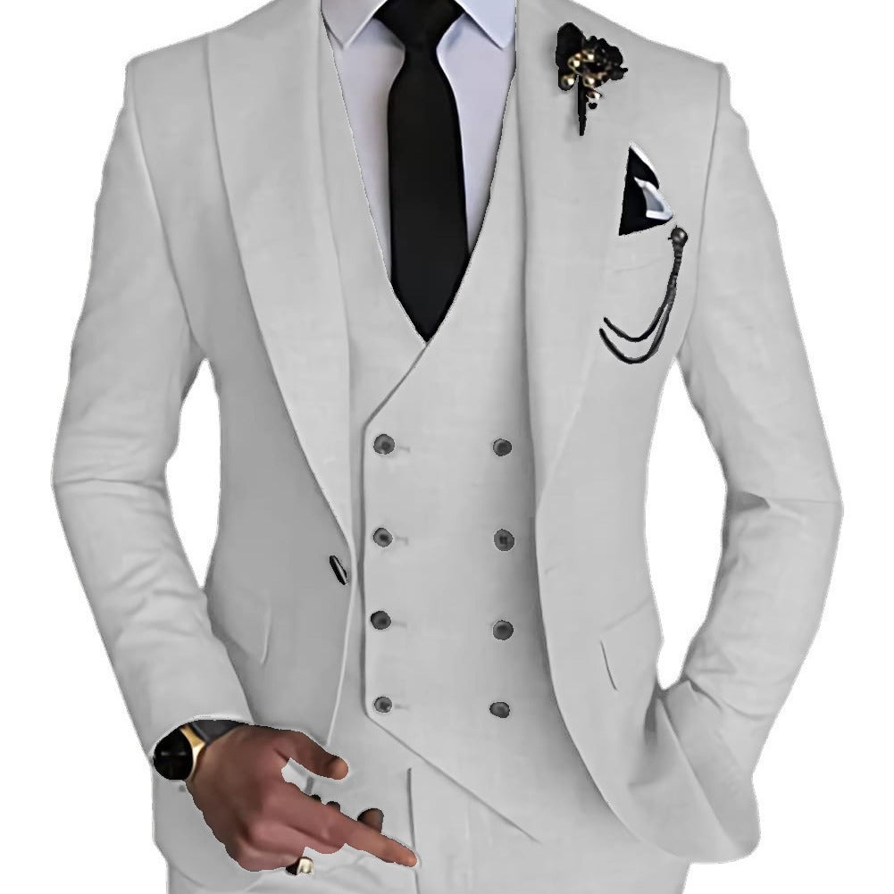 Business Casual Three-piece Suit for Men - ANIBEY