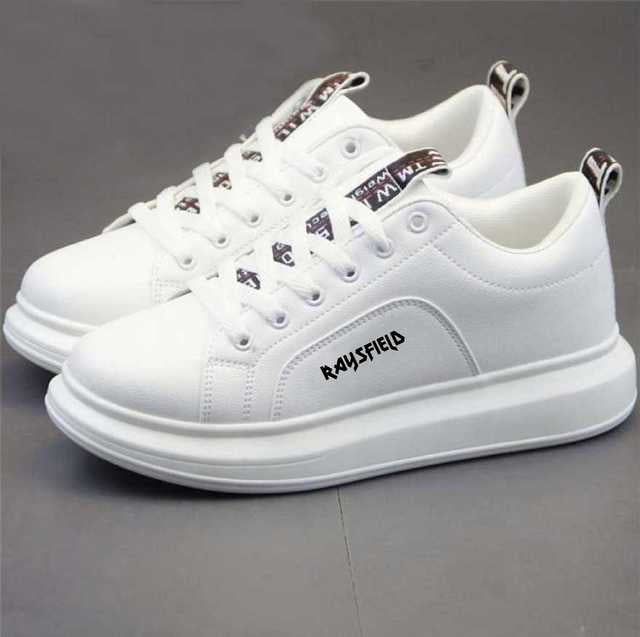 Raysfield Men's Stylish Sports Shoes (White, 6) (M131) - ANIBEY